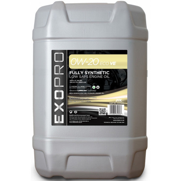 Exopro 0W20 Eco Ve - 20 Litre