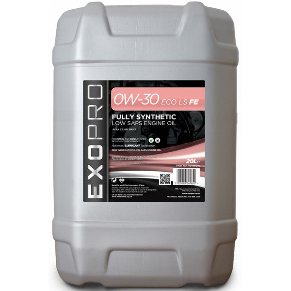 Exopro 0W30 Eco Ls Fe - 20 Litre