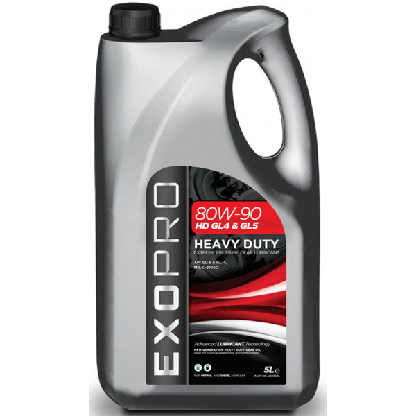 Exopro 80W90 Hd Gl4 & Gl5 - 5 Litre