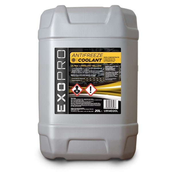 ExoPro Ultra Longlife yellow  Antifreeze (20L)