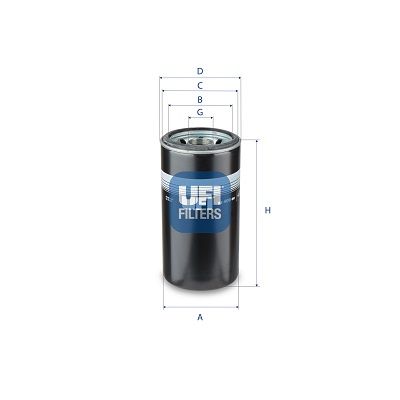 UFI 23.409.00 Oil Filter - 1