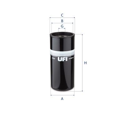 UFI 23.503.00 Oil Filter - 1