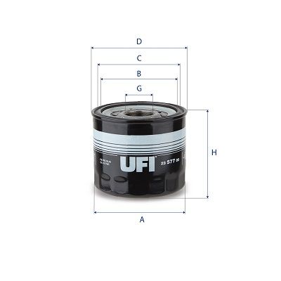 UFI 23.577.00 Oil Filter - 1