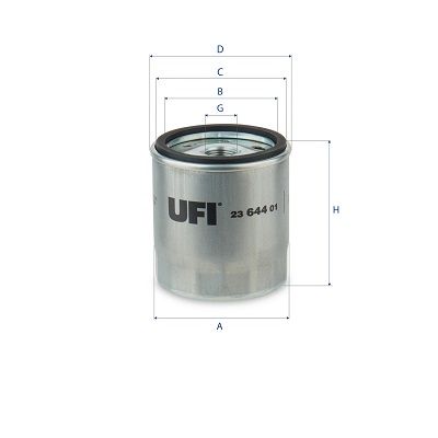 UFI 23.644.01 Oil Filter - 1