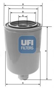 UFI 24.039.00 Fuel Filter - 1
