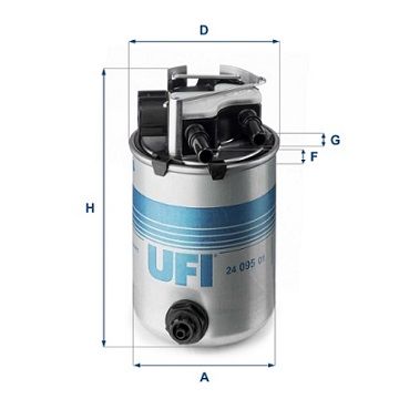 UFI 24.095.01 Fuel Filter - 1