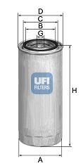UFI 24.141.00 Fuel Filter - 1
