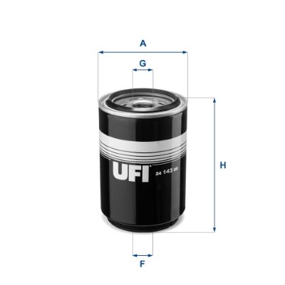 UFI 24.143.00 Fuel Filter - 1