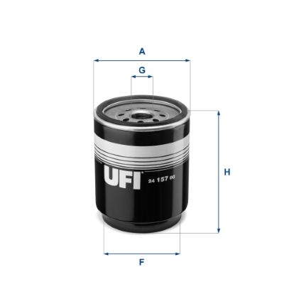 UFI 24.157.00 Fuel Filter - 1