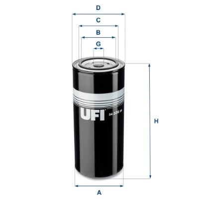 UFI 24.336.00 Fuel Filter - 1