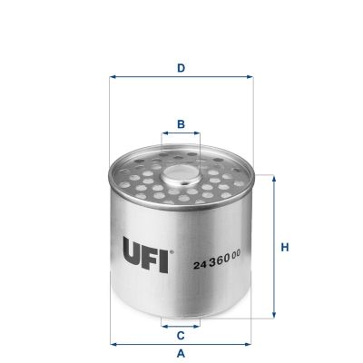 UFI 24.360.00 Fuel Filter - 1