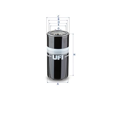 UFI 24.478.00 Fuel Filter - 1