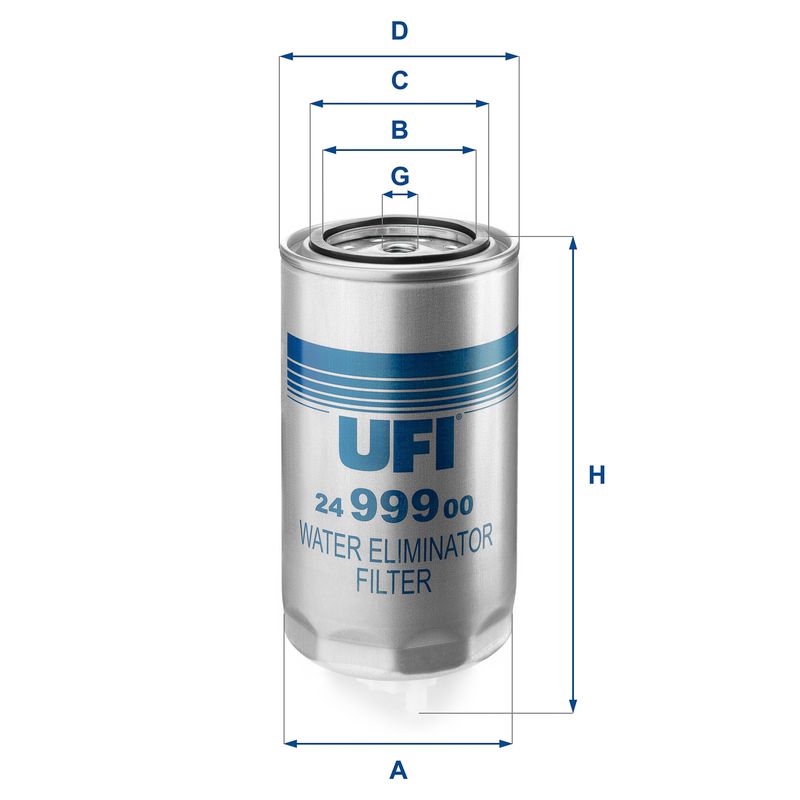 UFI 24.999.00 Fuel Filter - 1