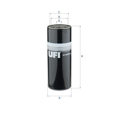 UFI 24.A29.00 Fuel Filter - 1