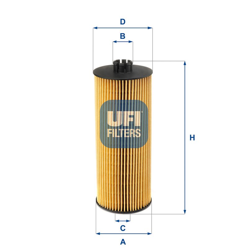 UFI 25.005.00 Oil Filter - 1