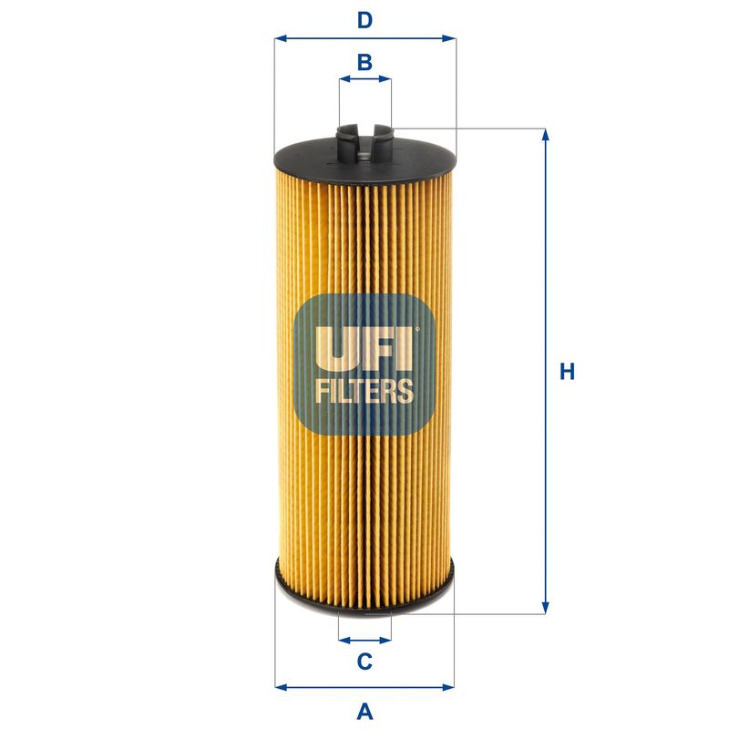 UFI 25.036.00 Oil Filter - 1
