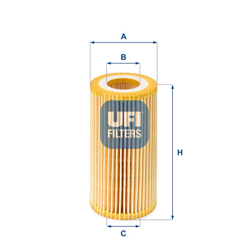 UFI 25.039.00 Oil Filter - 1