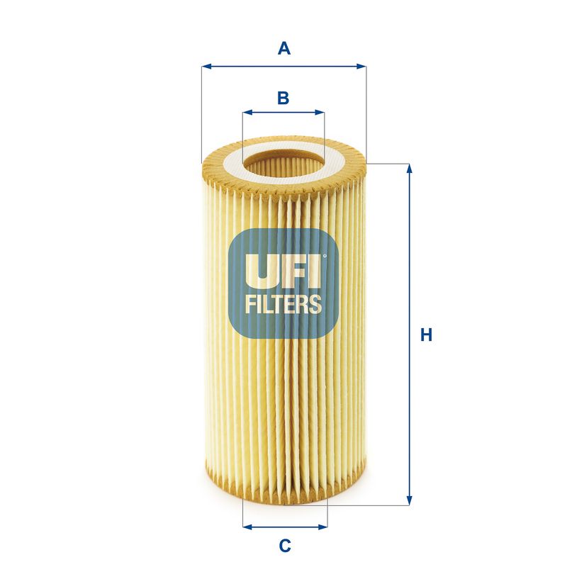 UFI 25.040.00 Oil Filter - 1