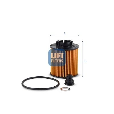 UFI 25.261.00 Oil Filter - 1