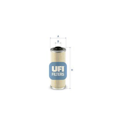 UFI 25.702.00 Oil Filter - 1