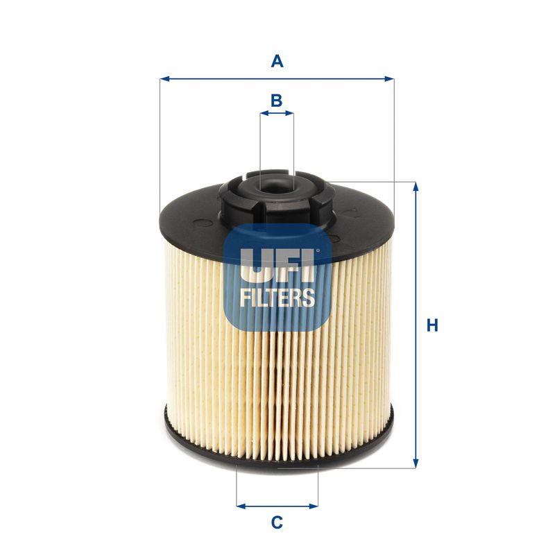 UFI 26.017.00 Fuel Filter - 1