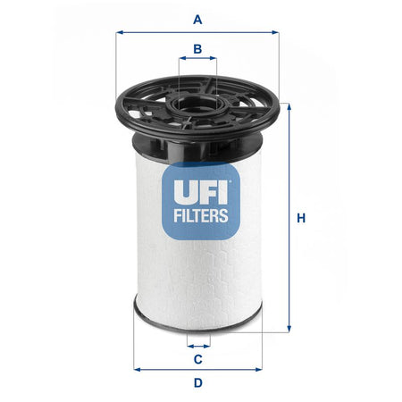 UFI 26.076.00 Fuel Filter - 1
