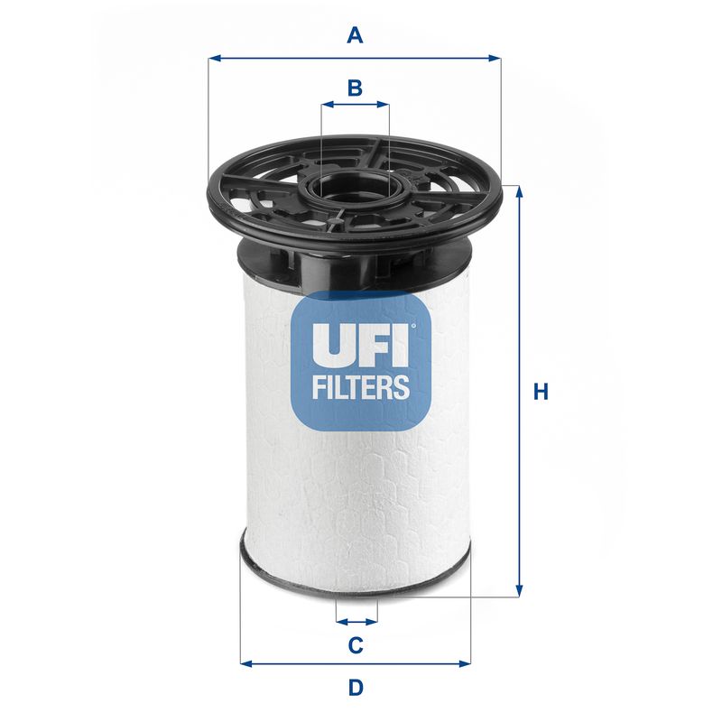 UFI 26.076.01 Fuel Filter - 1