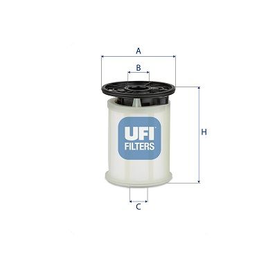 UFI 26.H2O.06 Fuel Filter - 1