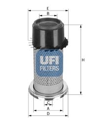 UFI 27.229.00 Air Filter - 1