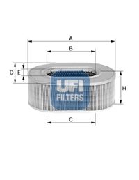 UFI 27.427.00 Air Filter - 1