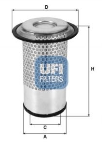 UFI 27.555.00 Air Filter - 1