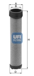 UFI 27.567.00 Air Filter - 1
