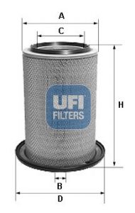 UFI 27.609.00 Air Filter - 1