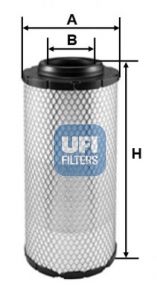 UFI 27.B27.00 Air Filter - 1
