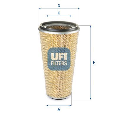 UFI 27.C61.00 Air Filter - 1