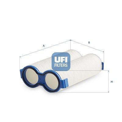 UFI 27.TUB.01 Air Filter - 1