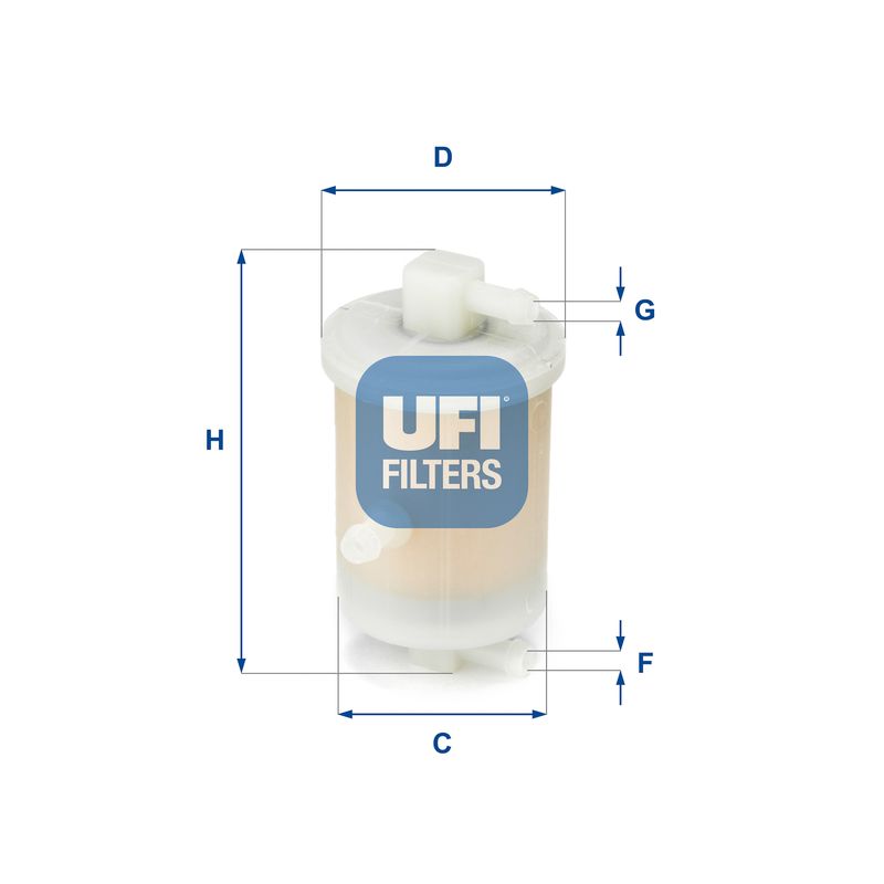 UFI 31.017.01 Fuel Filter - 1