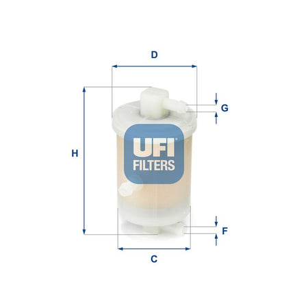 UFI 31.017.01 Fuel Filter - 1