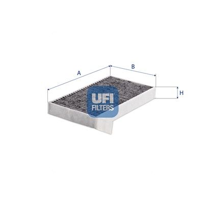 UFI 54.396.00 Filter, cabin air - 1