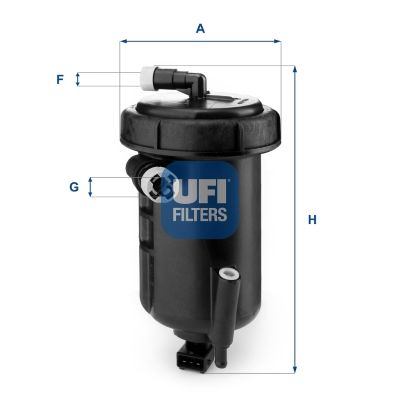 UFI 55.147.00 Fuel Filter - 1