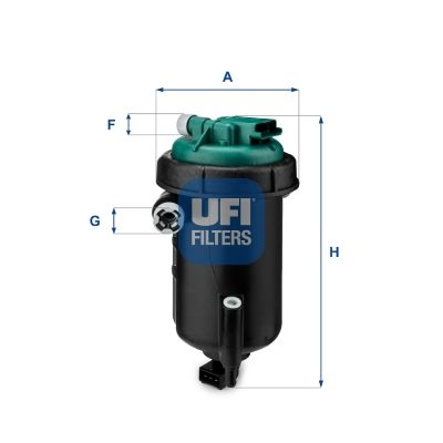 UFI 55.148.00 Fuel Filter - 1