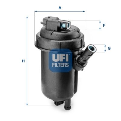 UFI 55.152.00 Fuel Filter - 1