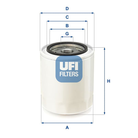 UFI 80.059.00 Hydraulic Filter, automatic transmission - 1
