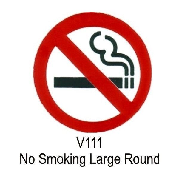 Outdoor Vinyl Sticker - No Smoking Symbol