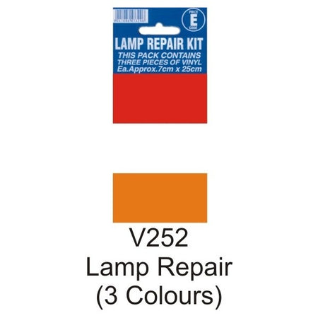 Lamp Repair Outside Sticker - Pack Of 3 Colours