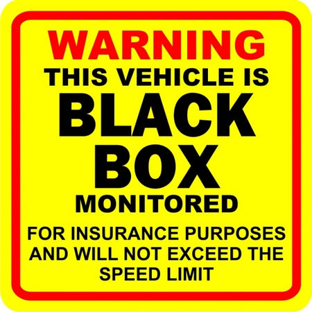 Outdoor Vinyl Sticker - Black Box On Board