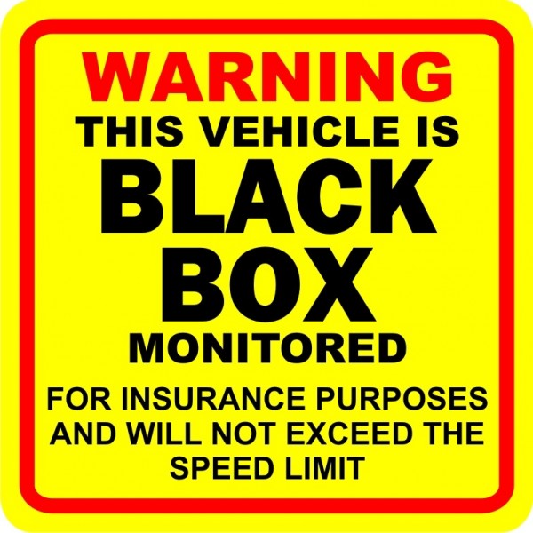 Outdoor Vinyl Sticker - Black Box On Board