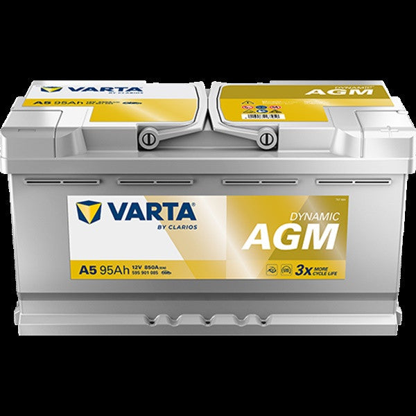 Varta A5 Battery - 95Ah - 850CCA