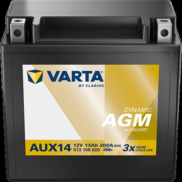 Varta AUX14 Battery - 12Ah - 200CCA