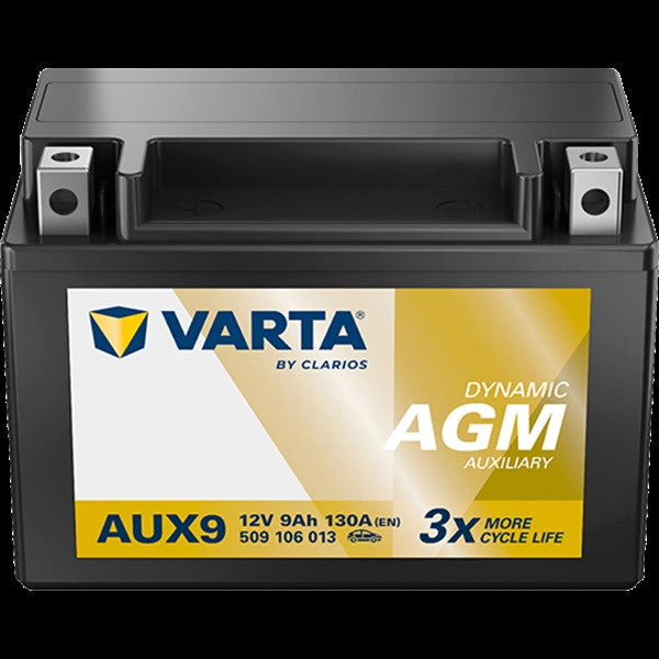 Varta AUX9 Battery - 9Ah - 130CCA